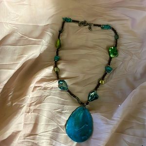 Handmade seashell necklace